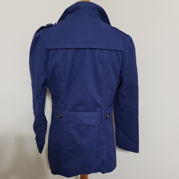 Navy coat - Picture 4 of 5